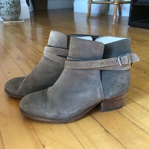 Grey Ankle Boots